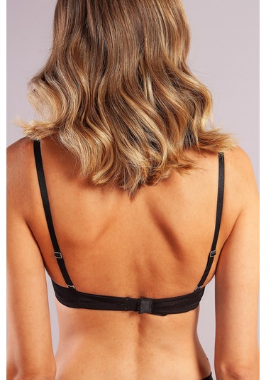 Golshan Guyana Balconette Foam Cup Push Up,siyah Renk Konforlu Ve Şık Sütyen Çok renkli