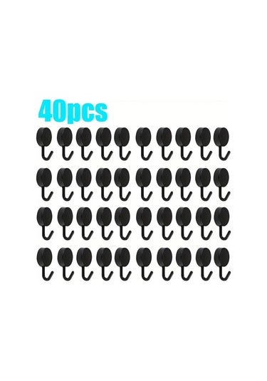 Xuweiwei 40 Adet Pembe Duvar Kancası Su Geçirmez Pratik Asma Askısı Banyo Mutfak Pembe