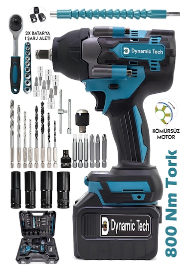 Dynamic Tech DT-800 Profesyonel Torklu Bijon Sökme Somun Sıkma Makinesi
