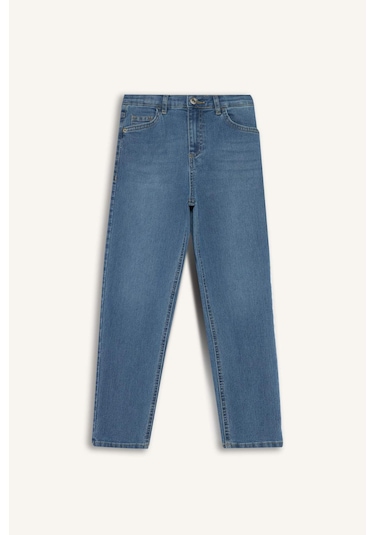 Defacto Erkek Çocuk Straight Fit Düz Paça Jean Pantolon F0455a825aunm28 Mavi Defacto Erkek Çocuk Straight Fit Düz Paça Jean Pantolon F0455a825aunm28 Mavi