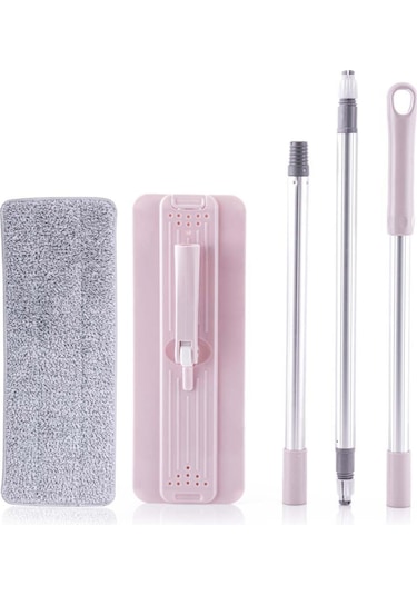 Flora 3 Bölmeli Trio Tablet Mop Seti Ve 4 Adet Mikrofiber Bez F405