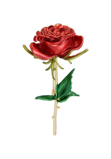 Gelişmiş Lüks 2023 Yeni Lale Çiçek Broşu Zarif Tasarım Gül Beyaz J6-5-1176 J6-5-1176 Çok Renkli