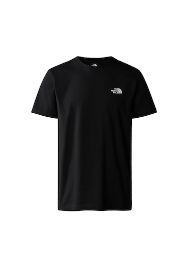 The North Face M S/s Sımple Dome Tee Erkek T-shirt Nf0a87ngjk31 Siyah