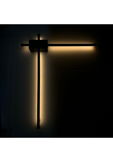 Led Duvar Aplik Sword Dock Siyah