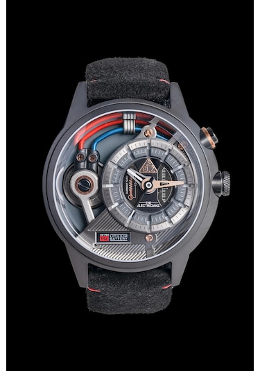 The Electricianz The Dark Zz-a3c/05-cld 45mm Erkek Kol Saati