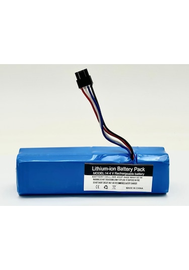 Xiaomi Mop 1c 2in1 Stytj01zhm 6400 Mah Robot Süpürge Yanmaz Batarya 14.4v Li-ion Güç Kaynağı