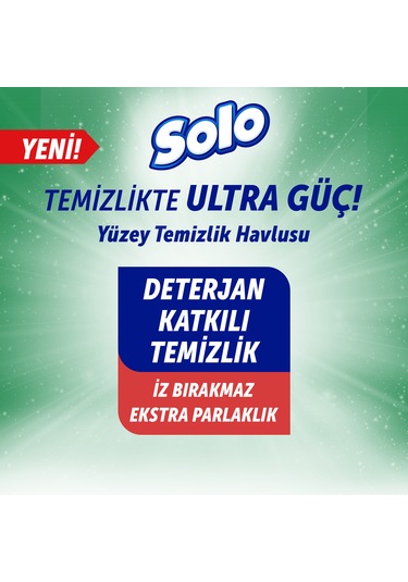 Solo Limon&portakal Tazeliği Yüzey Temizlik Havlusu 6'lı