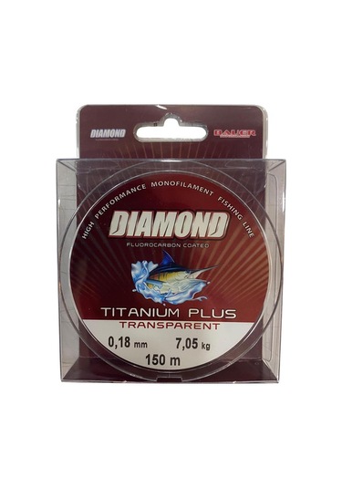Bauer Diamond Titanium Plus 0.18 Mm 150 Mt Misina - Renk: Gri 7.05 Kg