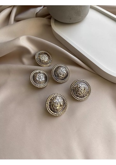 Siberiana 21 Mm Bronz Kaplamalı Armalı Düğmeler 211158649