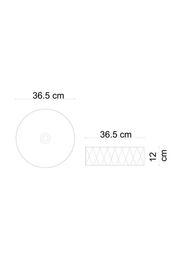 Lena E-W5001YS Tezgahüstü Lavabo Yeşil