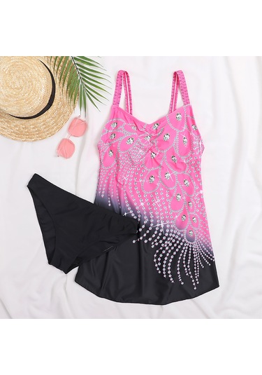 Geeroyoo Büyük Beden Kadınlar İçin Konforlu Geniş Kollu Mayo, Deniz Sporları Ve Tatil İçin Dayanıklı Mavi Renkli Desenli Üst Ve Alt Mayo Seti Xxxl Diğer Geeroyoo Büyük Beden Kadınlar İçin Konforlu Geniş Kollu Mayo, Deniz Sporları Ve Tatil İçin Dayanıklı Mavi Renkli Desenli Üst Ve Alt Mayo Seti Xxxl Diğer