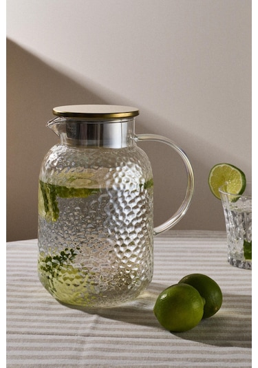 Savio Buzlust Filtre Kapaklı Luster Sürahi 1900ml