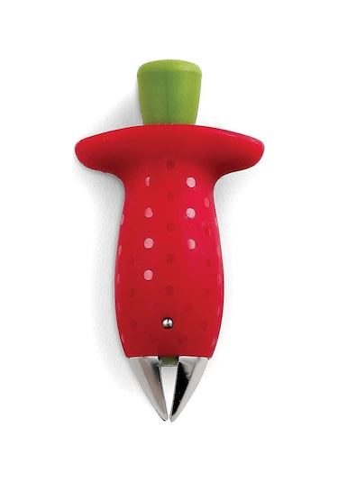 2 Adet Çilek Soyucu Ve Çilek Dilimleyici Seti, Çilek Sapı Ve Yapraklarını Ayıklamak İçin Diğer