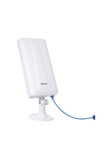 Wezone 150mbps 802.11b/g/n Usb Wifi Alıcısı, Yüksek Güçlü Kablosuz Sinema Zenginleyici, Masaüstü Bilgisayar İçin Ap Dönüştürücü, 5m Kablolu Abs Kasa