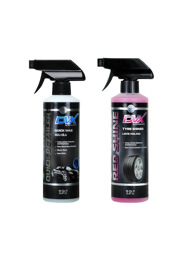Dvx Araç Bakım Seti Lastik Parlatıcı ve Hızlı Cila 16 Oz 473 ML N11.1346