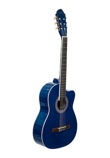Bolero CB-1 BLS CW Kesik Kasa Klasik Gitar- Mavi