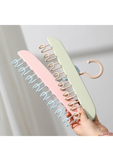 8 Kancalı Çok Amaçlı Yapışkanlı Askı 5361 Çok Renkli