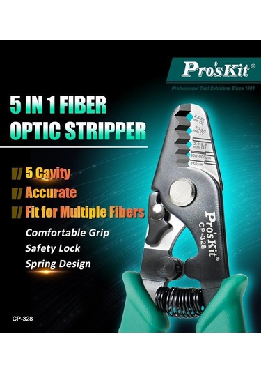 Proskit Cp-328 Fiber Optik Kablo Soyucu