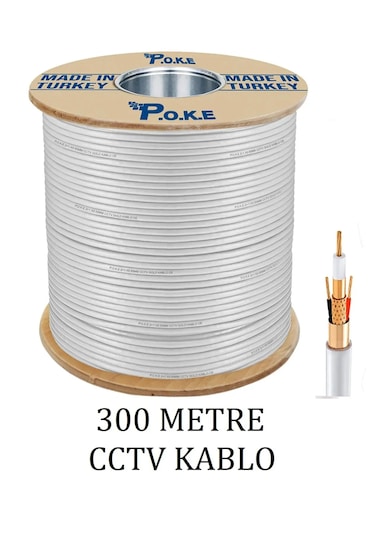 2+1 Cctv 0.50mm Gold 300 Metre Kamera Kablosu