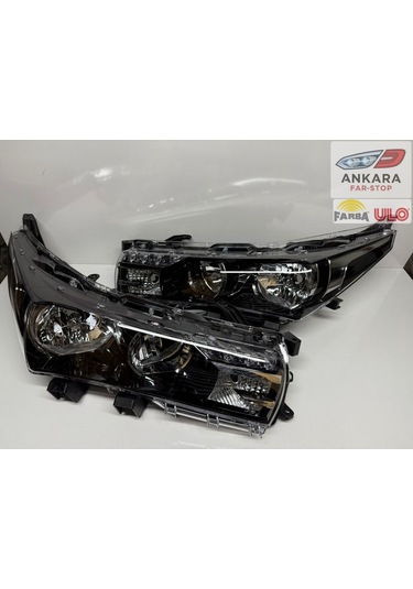 Toyota Corolla 2013 - 2015 Far Lambası Sağ-sol Takım  Farba-ulo - Sağ-sol Takım 2 Far