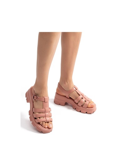 ZAXY Power Kadın Sandalet Pudra 35/40 DD0169 Pudra