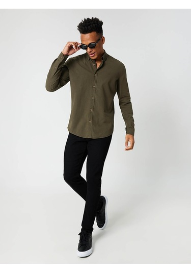 Loft Erkek Gömlek Haki Lf2027896 24yp69000024 P69195 Haki