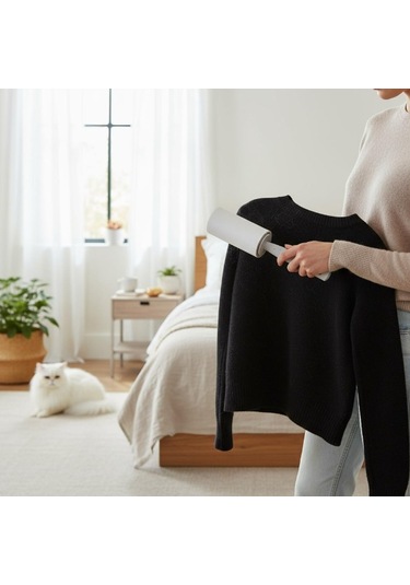 Titiz Rollo Yapışkanlı Tüy Toplayıcı Rulo - 60 Yaprak - 2 Adet Çok Renkli