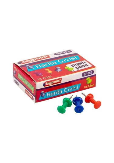 Harita Çivisi 10'lu Kutu