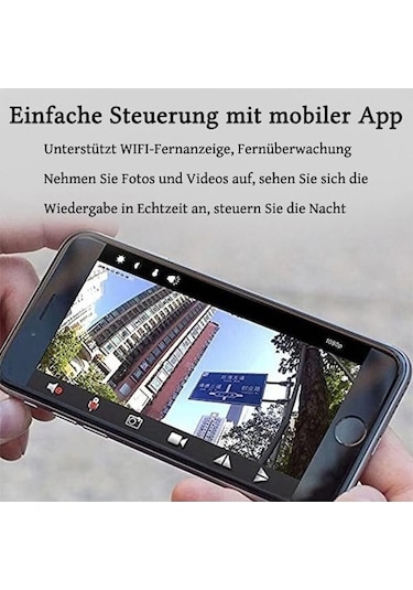 Xindoker Siyah A9 Ev Wıfı İzleme Kamerası - Manyetik Tutma, 64g Hafıza Kartı, 1080p Full Hd, Gece Görüşü, Çocuk & Spor Kullanıma Uygun