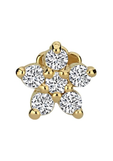 Sirius Pırlanta Floral Tragus Piercing 0835e0009