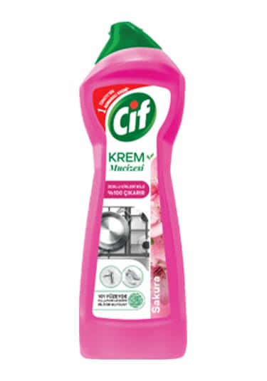 4 Adet Cif Krem Sakura 750 Ml Diğer
