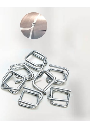 ONUR AMBALAJ 13 MM KROM BUKLE ÇEMBER TOKASI 1000 ADET