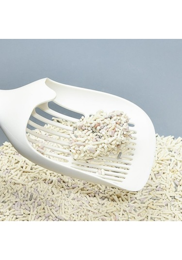 Mufunye Kalınlaştırılmış İçi Boş Kedi Kumu Kepçesi Evcil Hayvan Kum Kabı Temizleme Malzemeleri