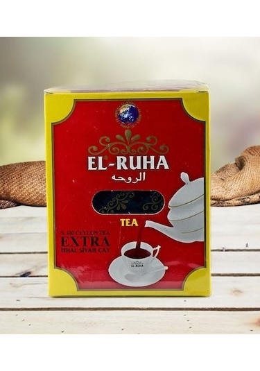 El Ruha Kirazlı Tea İthal Siyah Dökme Çay 2 x 400 G