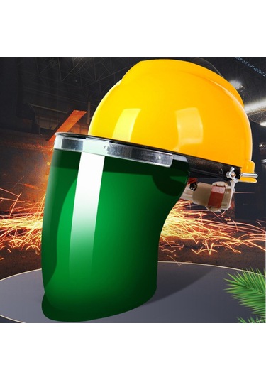 Suntek Kaynak Davlumbazları Pc Mercek Alüminyum Parantez Yeşil