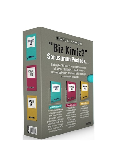 Savaş Barkçin Kitapları Kalbin Aklı, Osmanlı Aklı, Medeniyet Aklı 3 Lü Set