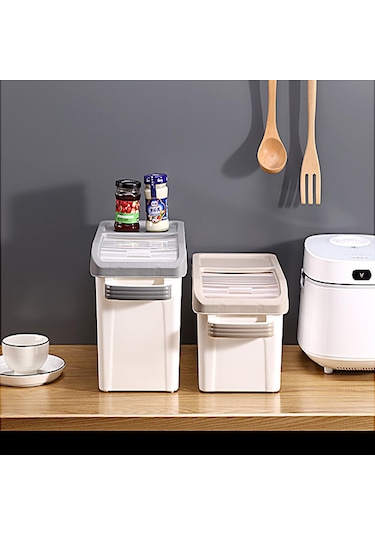 Gqiang Pirinç Dağıtıcı Saklama Kapları, 10 Litre Pirinç Saklama