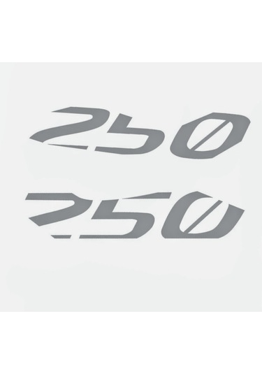 250 Sr Orta Şase 250 Sticker Folyo4