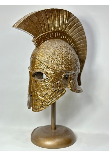 Büyük Boy Miğfer Biblo Bronz