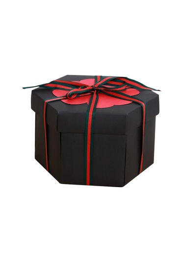 Sones Sürpriz Altıgen Çiçek Açan Kendin Yap El Yapımı Albüm Yaratıcı Fotoğraf Kutusu Yıldız Hediye Kutusu