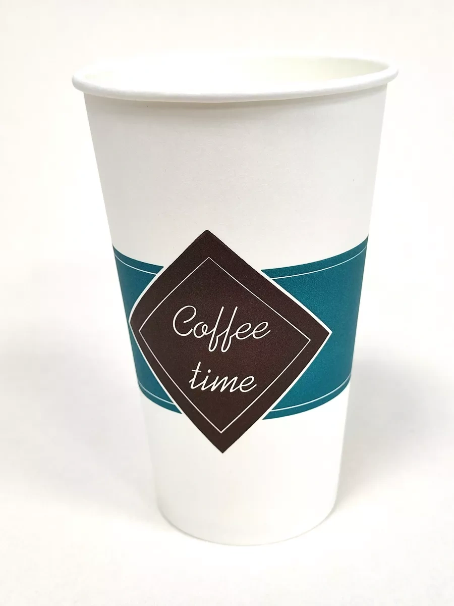 Resta Lavka Tek Kullanımlık Kağıt Bardaklar 400 Ml 50 Adet Coffey Time 182025365 50