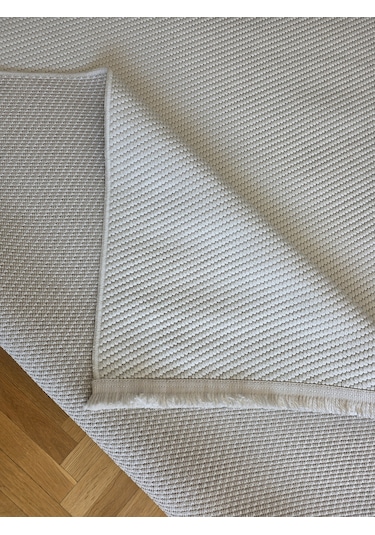 Lara Krem Sisal İskandinav Extra Yumuşak Özel Kesim Kolay Temizlenen Salon Koridor Mutfak Halısı 02-krem