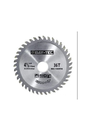 Elmas Uçlu Sunta Ahşap Kesme Daire Testere 115 Mm
