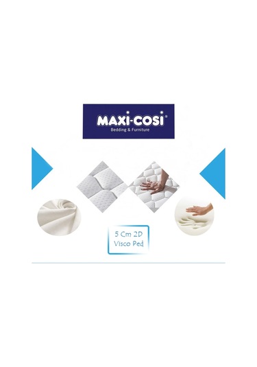Onlıne-Yatak Maxi-Cosi Cotton 120X200 Ortopedik Yatak Şiltesi Visco Yatak Pedi