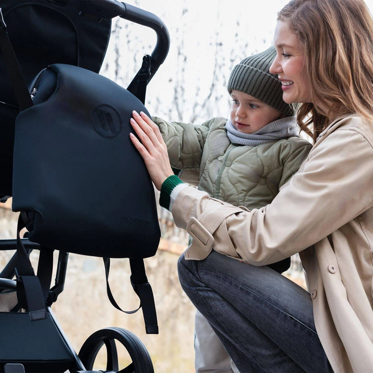 Avionaut Sirius Cosmo Travel Sistem Bebek Arabası Black