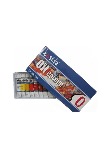 Kosida Yağlı Boya 12X12 ML Set O1212