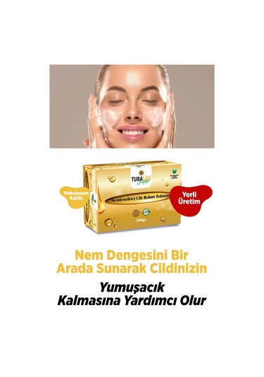 Tubalife Colloidal Gold Nemlendirici Cilt Bakım Sabunu 100 G