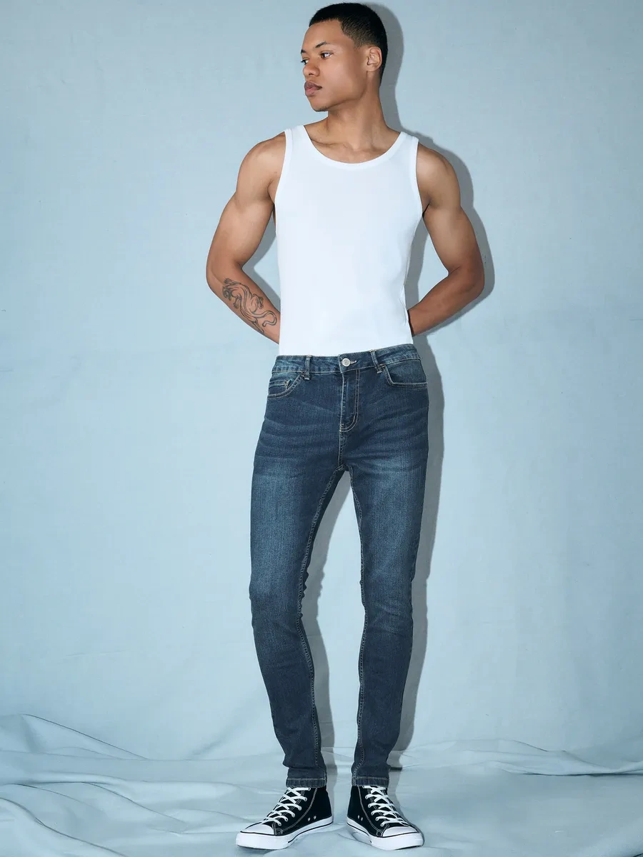 Tvoe Süper İnce Jeanlar 418232131 Mavi