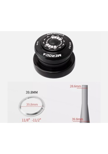 Meroca Rulmanlı Furş Takımı Taper Konik Tip Maşa - Normal Kadro