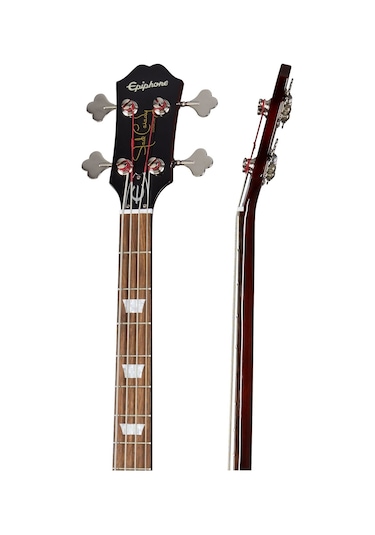 Epiphone Jack Casady Signature 4 Telli Bas Gitar Faded Pelham Blue